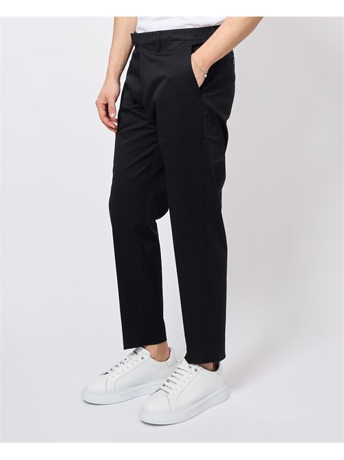 Michael Coal black trousers with waistband MICHAEL COAL | MCBR3674019